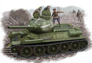 Hobby Boss 84807 Char russe T-34/85 (tourelle aplatie) (1/48)