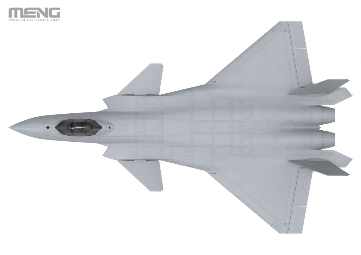 Meng LS-002 Chinese J-20 Stealth Fighter 1/48 – zdjęcie 3