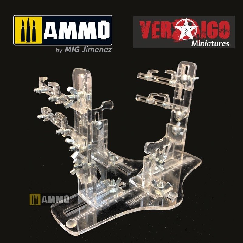 Vertigo VMP006 Biplane plastic jig stand &amp;amp; transport EVO BI 7248
