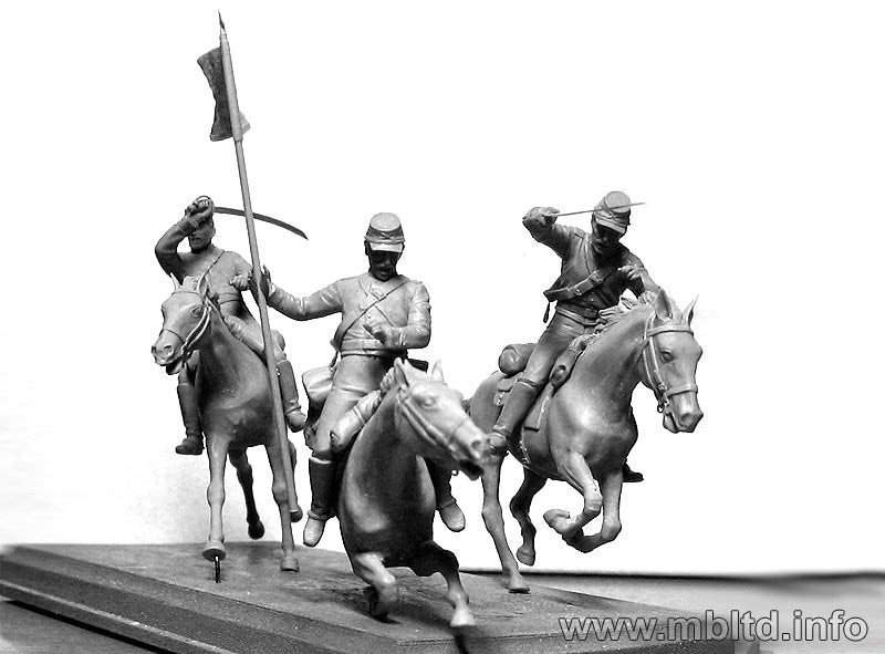 Master Box 3550 8th Pennsylvania Cavalry (Battle of Chancellorsville,1863) 1/35 – Bild 4