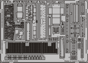 Eduard 36045 DUKW British Royal Army interior 1/35 Italeri – immagine 2