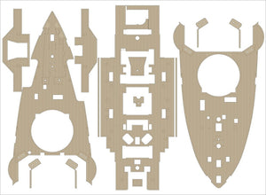 Pontos 23008F1 IJN MIKASA 1905 Detail Up Set 1/200 – immagine 7