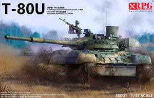 RPG Model 35001 Russian Main Battle Tank T-80U 1/35