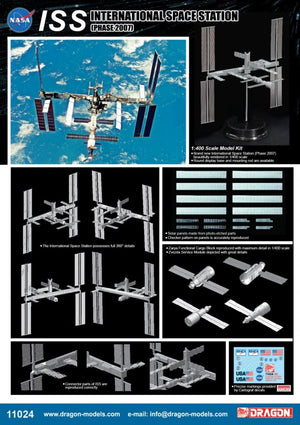 Dragon 11024 International Space Station (Phase 2007) 1/400 – immagine 2