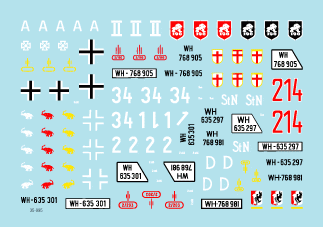 Star Decals 35-995 STURM 5. SdKfz 252 Ammo carrier 1/35 – imagen 2