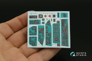 Quinta Studio QDS-35065 Mi-8MT 3D-Printed &amp;amp; coloured Interior on decal paper (Trumpeter) (Small version) 1/35 – immagine 9