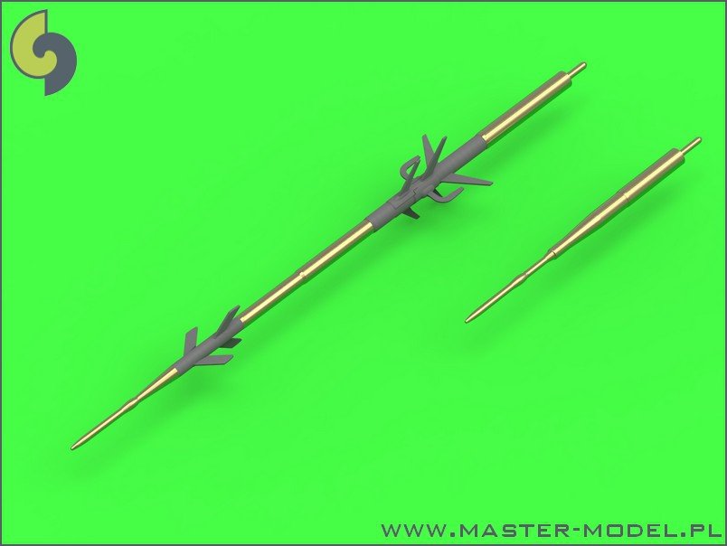 Master AM-72-106 Sukhoi Su-17, Sukhoi Su-20, Sukhoi Su-22 (Fitter) - Pilot Tubes and 30mm gun barrels 1/72 – zdjęcie 2