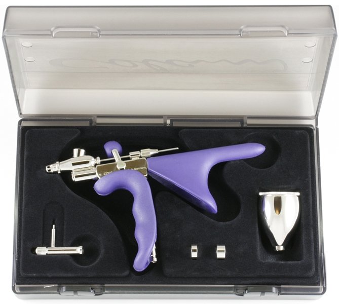 Harder &amp;amp; Steenbeck 124003 COLANI cup 15 ml, nozzle set 0.4 mm – immagine 2