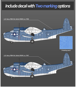 Academy 12586 USN PBM-5A MARINER 1/72 – zdjęcie 3