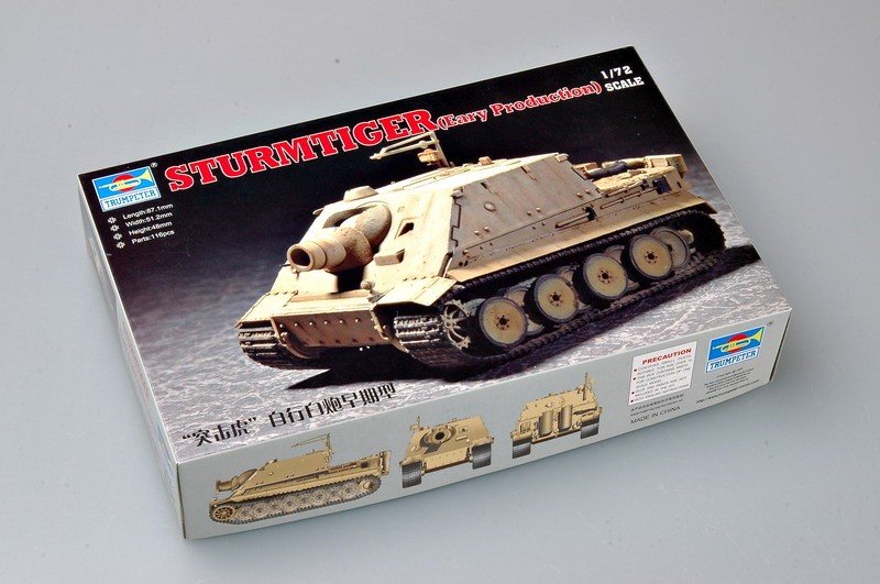 Trumpeter 07274 German Sturmtiger Early Production 1/72 – immagine 2