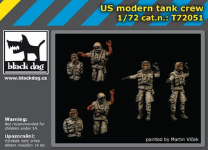 Black Dog T72051 Us modern tank crew 1/72 – immagine 2
