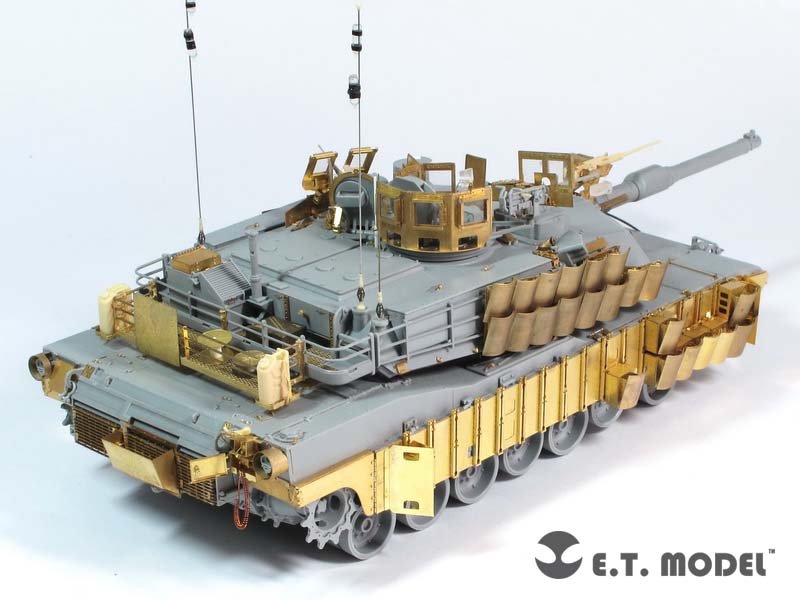 ET Modèle E35-161 Char de combat principal M1A2 SEP TUSK II de l&amp;#39;armée américaine moderne (pour DRAGON 3536) (1/35) – image 4