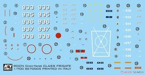 AFV Club SE70005 Chi Yang Class Frigate 1/700 – immagine 3