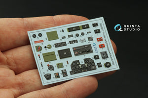 Quinta Studio QD32217 P-40N early 3D-Printed coloured Interior on decal paper (Hasegawa/Eduard) 1/32 – Bild 4