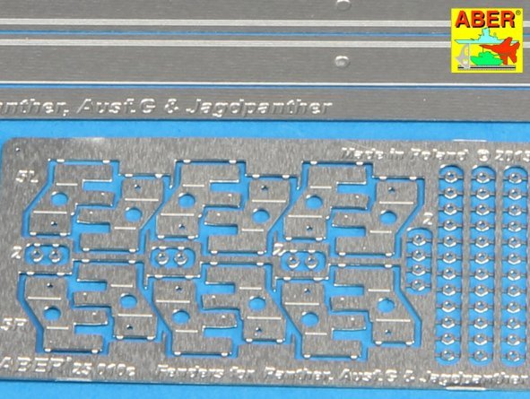 Aber 25010 Fenders for Panther G/Jagdpanther 1/25 – Bild 4