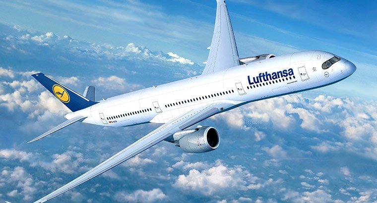 Revell 03938 Airbus A350-900 Lufthansa 1/144 
