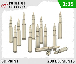 Point of no Return 3522017 Munitions pour M2HB Browning 0,5 pouce 1/35
