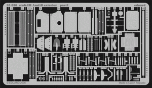 Eduard 35836 StuG. III Ausf. B exterior 1/35 Tamiya – immagine 2