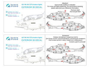 Quinta Studio QP48048 AH-1W/Z Formation (slime) lights (All kits) 1/48 – immagine 8