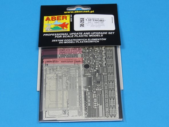 Aber 35253 Iraqi Medium Tank T-55 ENIGMA - vol.1 - basic set 1/35 – imagen 14