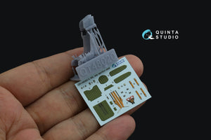 Quinta Studio QR+48069 K-36L (late) ejection seat (for Su-25/Su-25SM aircraft since 2008) (All kits) 1/48 – immagine 2