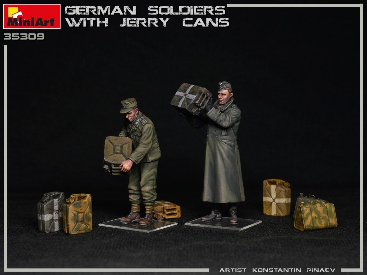 MiniArt 35286 GERMAN SOLDIERS WITH JERRY CANS 1/35 – Bild 7