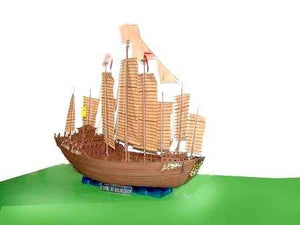 Trumpeter 01202 60cm Chinese Cheng-Ho Sailing Ship 1/200 – zdjęcie 2