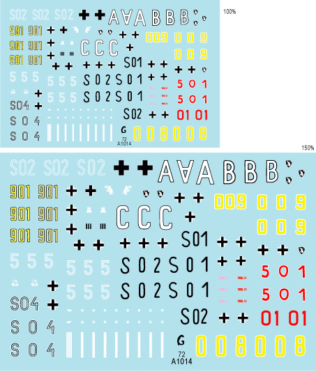 Star Decals 72-A1014 Befehlspanzer # 5. German Command 1/72 – zdjęcie 4