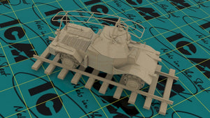 ICM 35376 Panzerspahwagen P 204 (f) Railway, WWII German Armoured Vehicle 1/35 – immagine 2