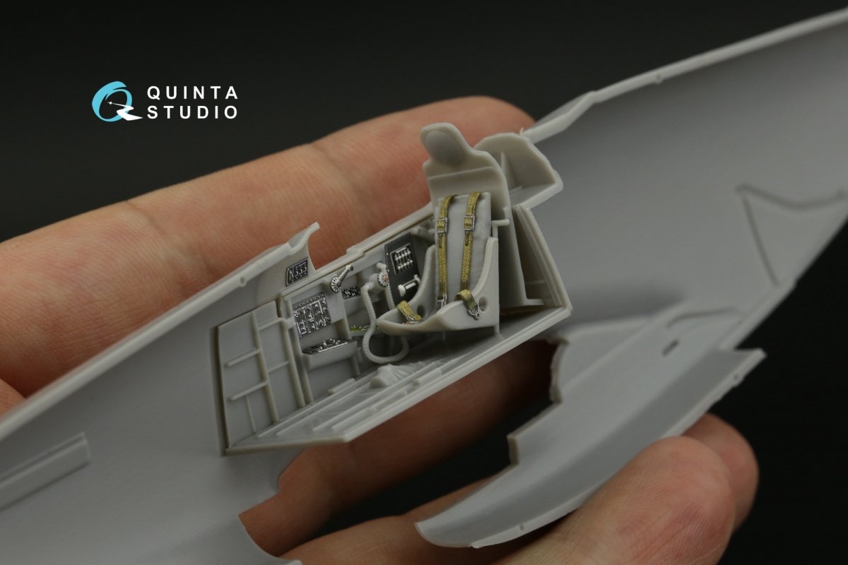 Quinta Studio QD48363 F-82F Twin Mustang 3D-Printed &amp;amp; coloured Interior on decal paper (Modelsvit) 1/48 – immagine 6