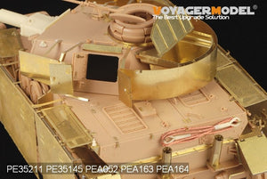 Voyager Model PEA164 WWII German Panzer.IV Ausf.J &amp;quot;Thoma shields&amp;quot; wire mesh schürzen (For All) 1/35 – immagine 10