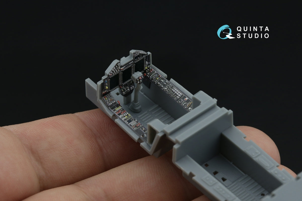 Quinta Studio QDS-48513 MiG-35 3D-Printed coloured Interior on decal paper (HobbyBoss) (Small version) 1/48 – immagine 8