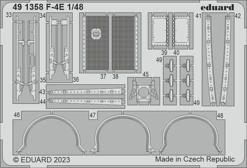 Eduard 491358 F-4E MENG 1/48 – zdjęcie 2