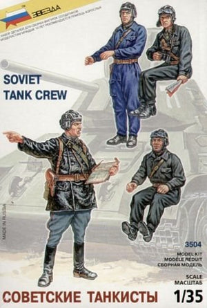 équipage du char soviétique Zvezda 3504