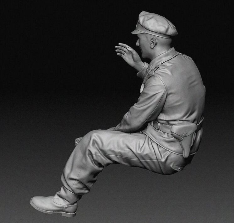 Das Werk DW16007 German Tank Commander 1/16 – zdjęcie 5