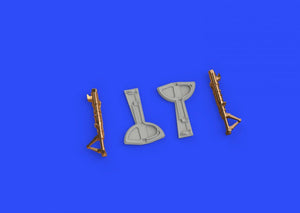 Eduard 648308 Bf 109F undercarriage legs BRONZE EDUARD 1/48 – zdjęcie 3