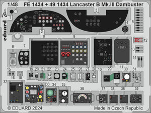 Eduard BIG49412 Lancaster B Mk. III Dambuster PART I HONG KONG MODELS 1/48 – immagine 4