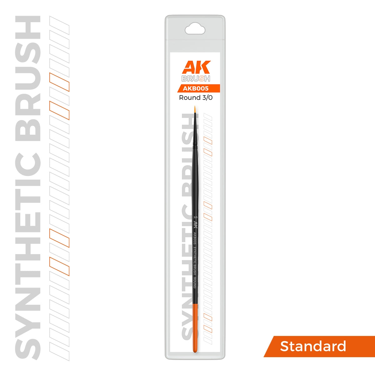 AK Interactive AKB005 AK SYNTHETIC BRUSH – ROUND 3/0 – Bild 2
