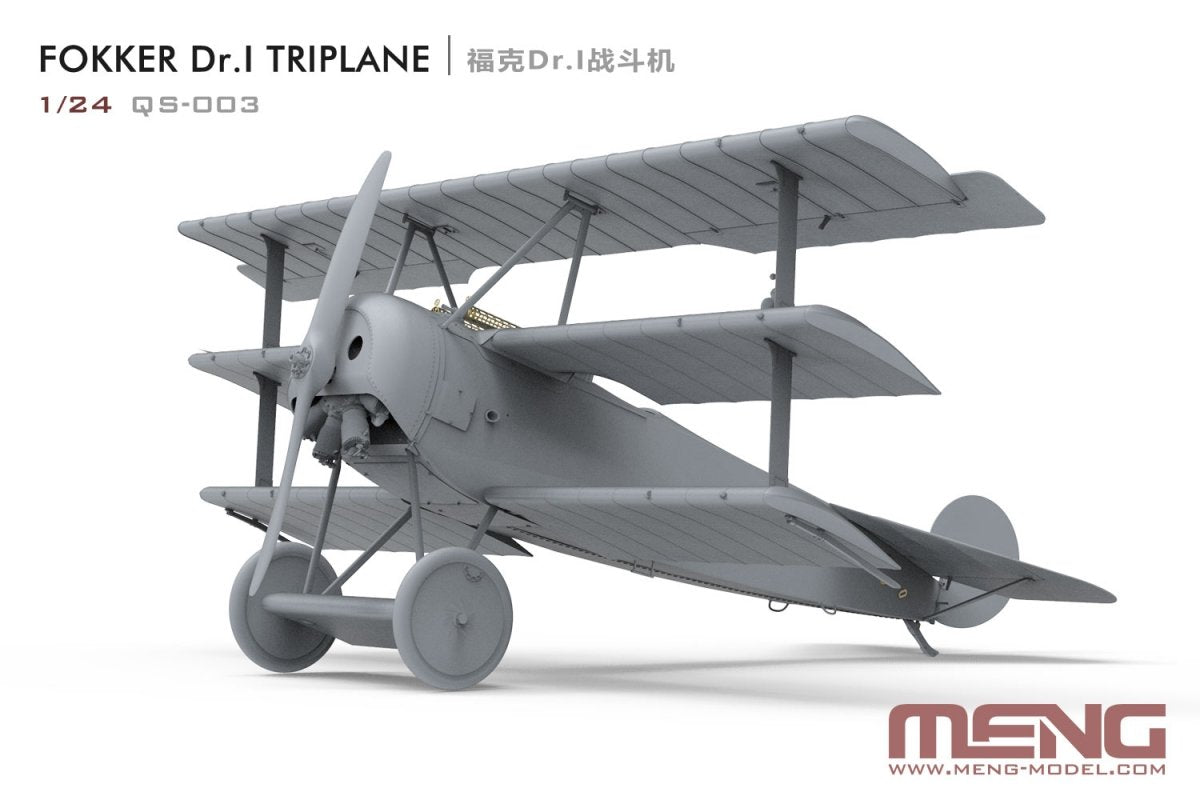 Meng Model QS-003 Fokker Dr.I Triplane 1/24 – imagen 4