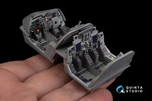 Quinta Studio QDS-48270 EA-6B Prowler (ICAP II) 3D-Printed &amp;amp; coloured Interior on decal paper (Kinetic) (Small version) 1/48 – immagine 10
