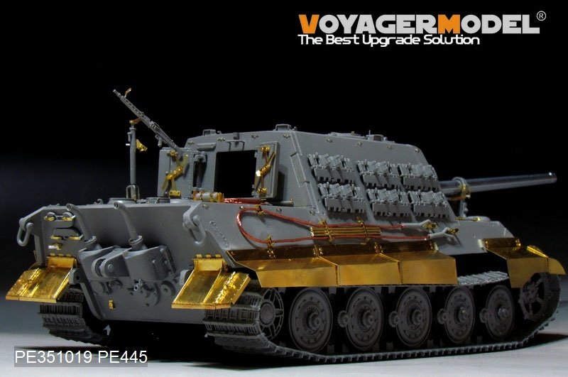 Maquette Voyager PE351019 Jagdtiger allemand de la Seconde Guerre mondiale (modèle de base) pour TAKOM 8001 au 1/35  – image 12