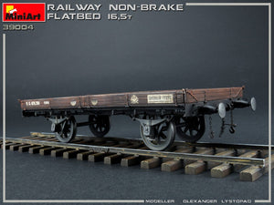 MiniArt 39004 RAILWAY NON-BRAKE FLATBED 16,5 t 1/35 – Bild 3