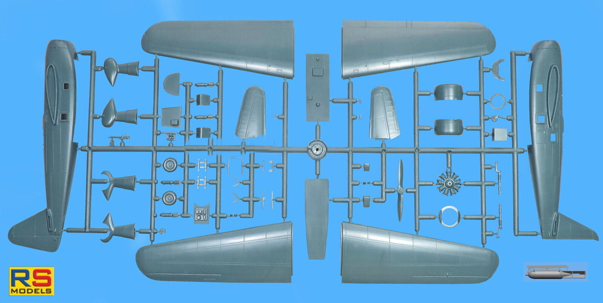 RS Models 92292 Kyushu K11W Shiragiku Japanese Trainer 1/72 – Bild 8