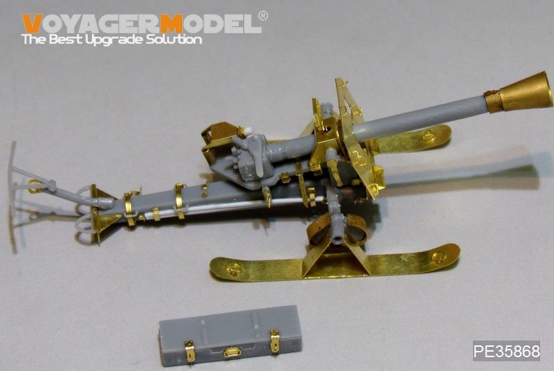 Voyager Model PE35868 WWII German 88mm Raketenwerfer43 PUPPCHEN sled versio for DRAGON 1/35 – immagine 3