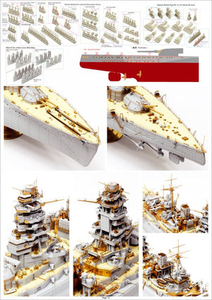 Pontos 35029F1 IJN NAGATO 1941 Detail Up Set 1/350 – zdjęcie 9