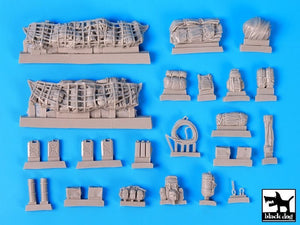 Black Dog T35112 British Warrior MCV accessories set 1/35 – imagen 6