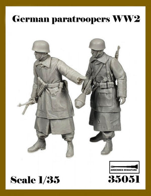 Ardennes Miniature 35051 GERMAN PARATROOPERS WW2 1/35