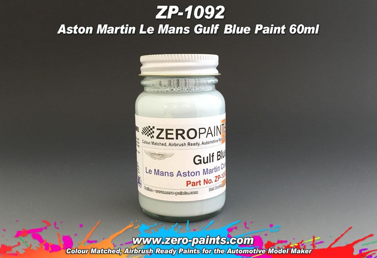 Zero Paints ZP-1092 Aston Martin Le Mans Gulf Blue Paint 60ml