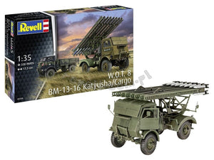 Revell 63338 W.O.T. 8 BM-13-16 Katyusha/ Cargo Model Set 1/72 – zdjęcie 2