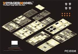 Camion tracteur américain moderne M1070, cabine armure basique, modèle Voyager PE35508, pour maquette HOBBYBOSS 85502, échelle 1/35